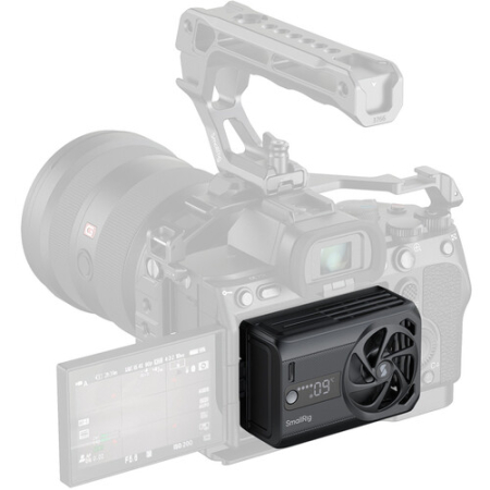 SmallRig 5328 - wentylator, chłodzenie do wybranych modeli Sony i Canon (hybrydowy z modułem chłodzącym) - przykład użycia